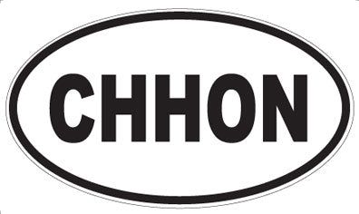 CHHON - Oval Magnet