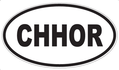 CHHOR - Oval Magnet