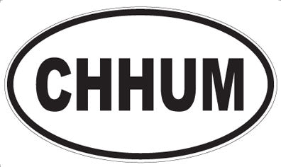 CHHUM - Oval Magnet