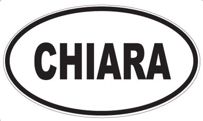 CHIARA - Oval Magnet