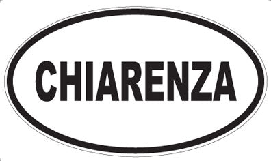 CHIARENZA - Oval Magnet