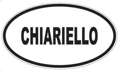 CHIARIELLO - Oval Magnet
