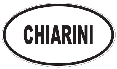 CHIARINI - Oval Magnet
