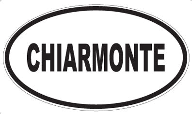 CHIARMONTE - Oval Magnet