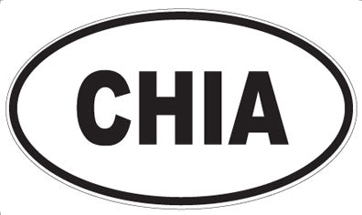 CHIA - Oval Magnet