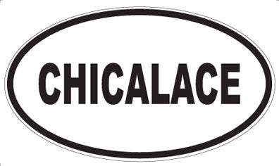 CHICALACE - Oval Magnet