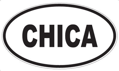 CHICA - Oval Magnet