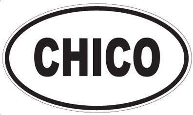 CHICO - Oval Sticker