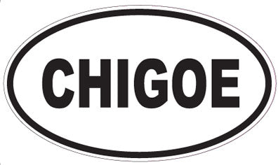 CHIGOE - Oval Sticker