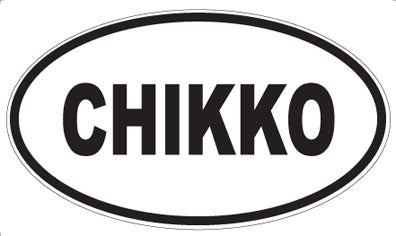 CHIKKO - Oval Magnet