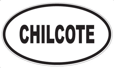 CHILCOTE - Oval Magnet