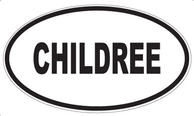 CHILDREE - Oval Magnet