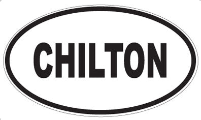 CHILTON - Oval Magnet