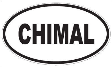 CHIMAL - Oval Magnet