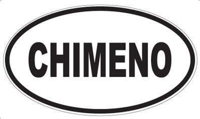 CHIMENO - Oval Magnet