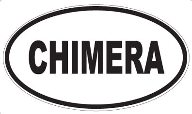 CHIMERA - Oval Magnet
