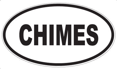 CHIMES - Oval Magnet