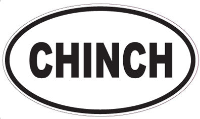 CHINCH - Oval Sticker