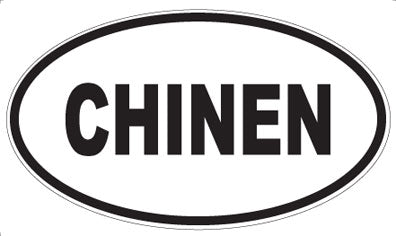 CHINEN - Oval Magnet