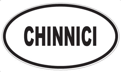 CHINNICI - Oval Magnet