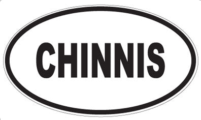 CHINNIS - Oval Magnet