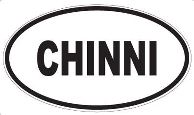 CHINNI - Oval Magnet