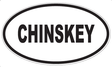 CHINSKEY - Oval Magnet