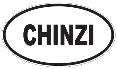 CHINZI - Oval Magnet