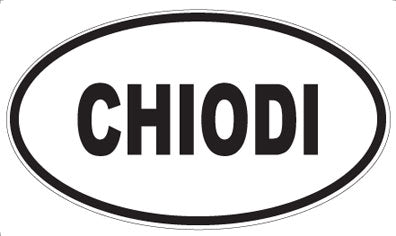 CHIODI - Oval Magnet