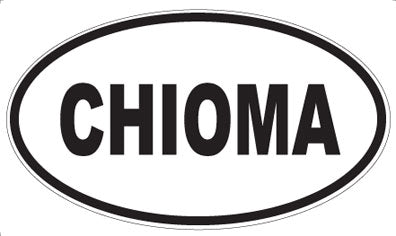 CHIOMA - Oval Magnet