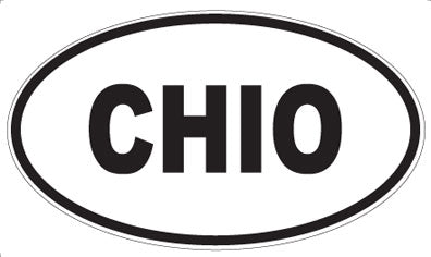 CHIO - Oval Magnet