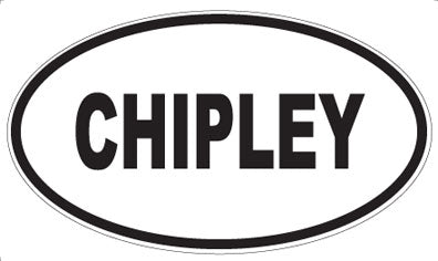 CHIPLEY - Oval Magnet