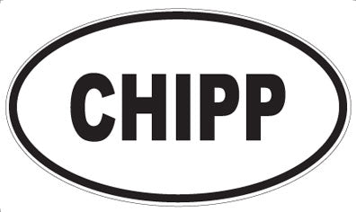 CHIPP - Oval Magnet