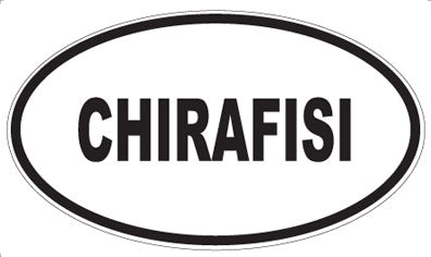 CHIRAFISI - Oval Magnet