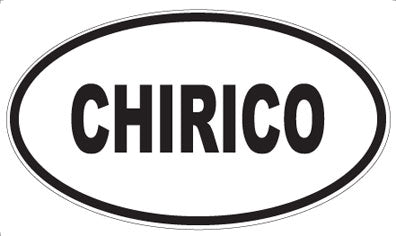 CHIRICO - Oval Magnet