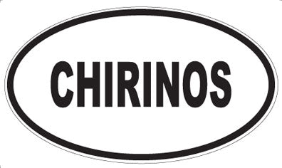 CHIRINOS - Oval Magnet