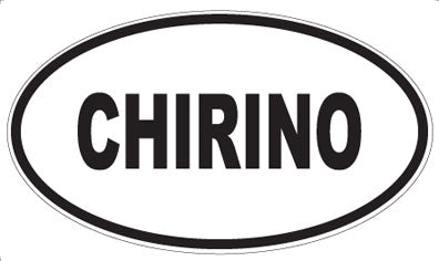 CHIRINO - Oval Magnet