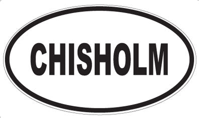 CHISHOLM - Oval Magnet