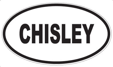 CHISLEY - Oval Magnet