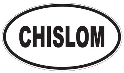 CHISLOM - Oval Magnet