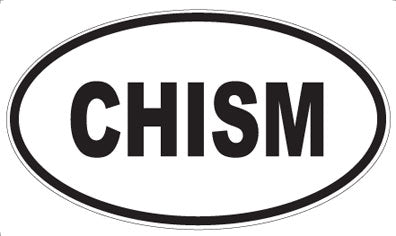 CHISM - Oval Magnet