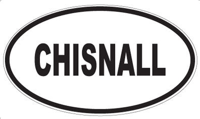 CHISNALL - Oval Magnet