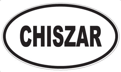 CHISZAR - Oval Magnet
