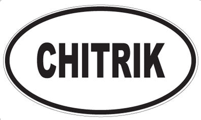 CHITRIK - Oval Magnet