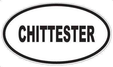 CHITTESTER - Oval Magnet