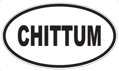 CHITTUM - Oval Magnet