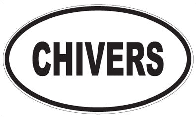 CHIVERS - Oval Magnet