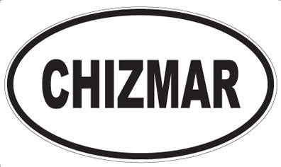 CHIZMAR - Oval Magnet