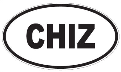 CHIZ - Oval Magnet
