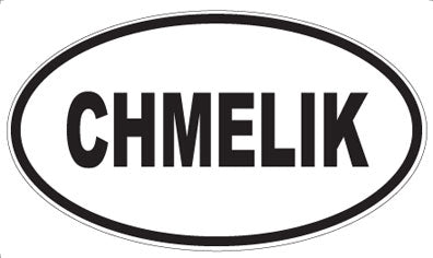CHMELIK - Oval Magnet